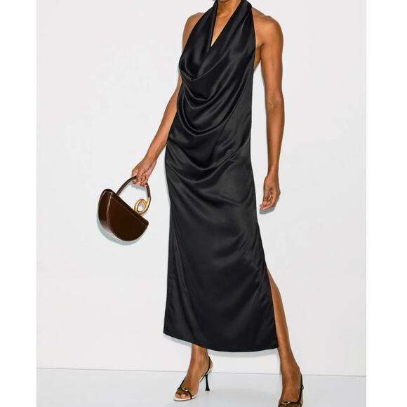 By Malene Birger Dresses & Skirts - By Malene Birger Charmie Cowl Neck Backless dress Size 10
